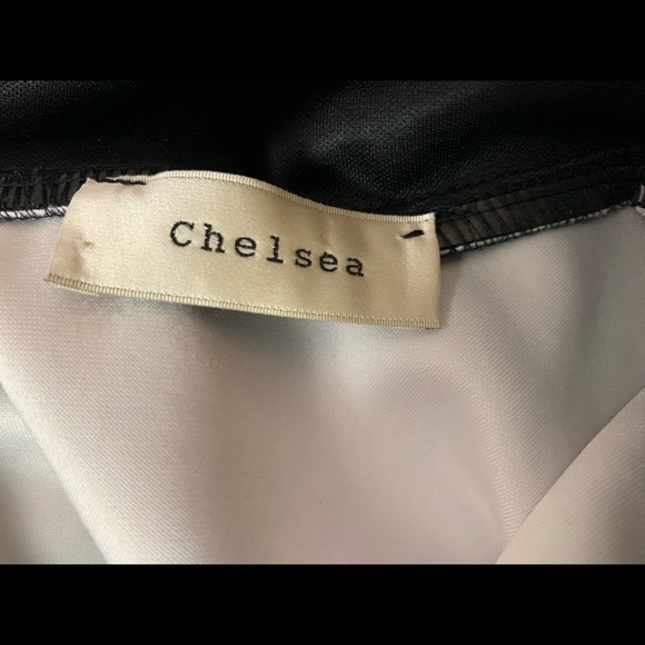 Chelsea Black Floral Mini Skater Dress - Picture 10 of 11